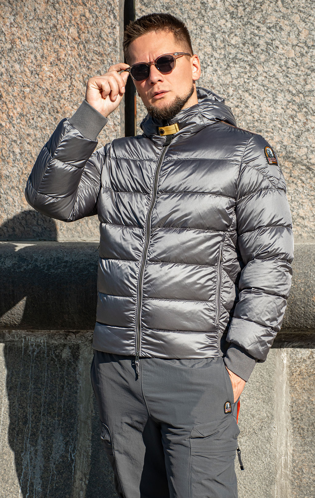 Куртка-пуховик PARAJUMPERS PHARRELL FW 25/26 pewter 