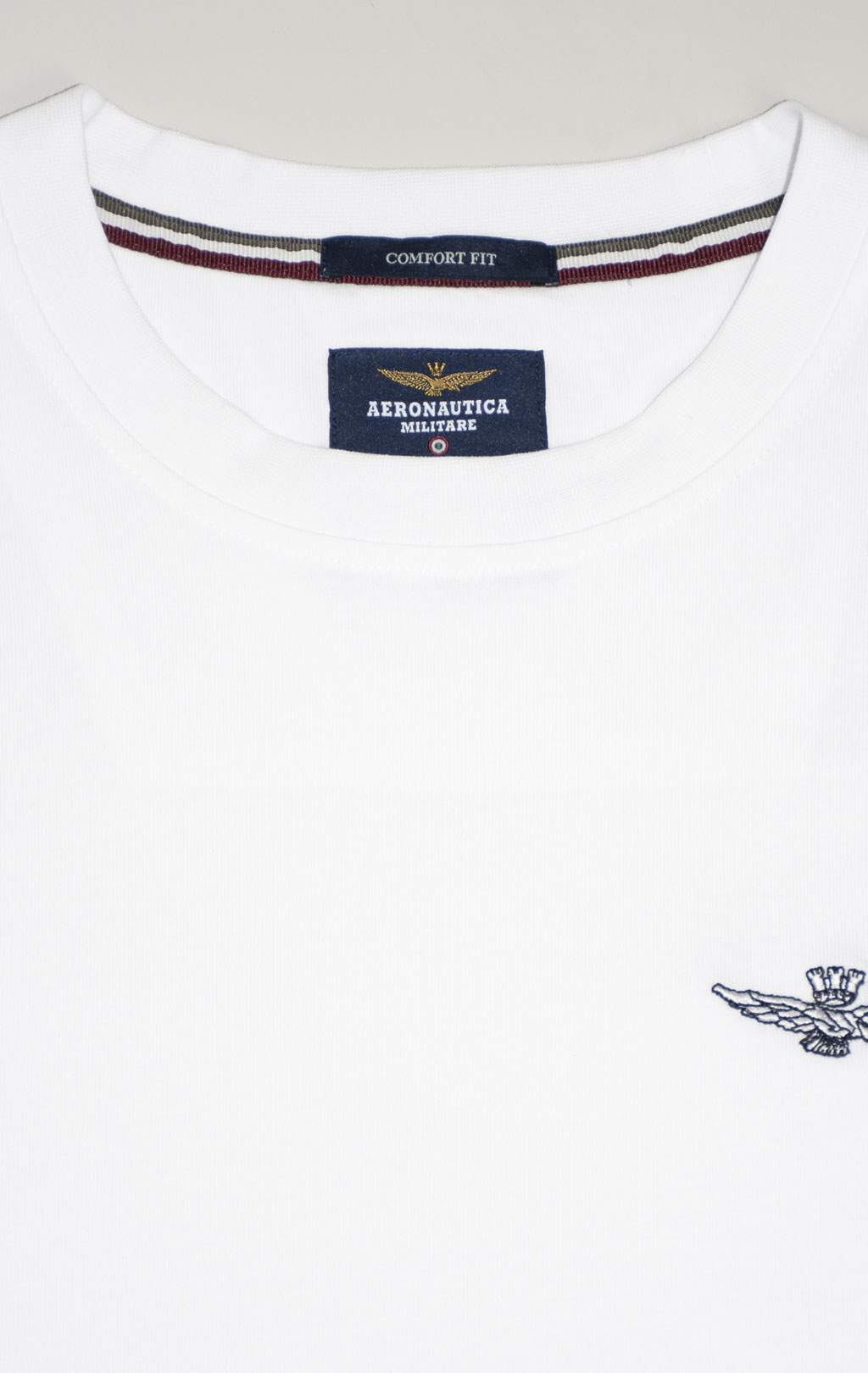 Футболка AERONAUTICA MILITARE SS 24/TR off white (TS 2065) 