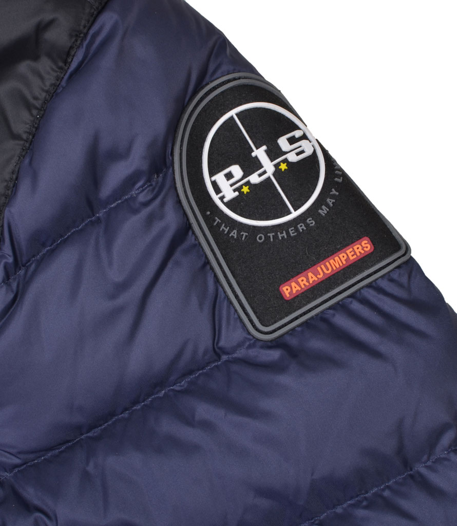 Куртка-пуховик лёгкая PARAJUMPERS HAE с капюшоном ink blue 