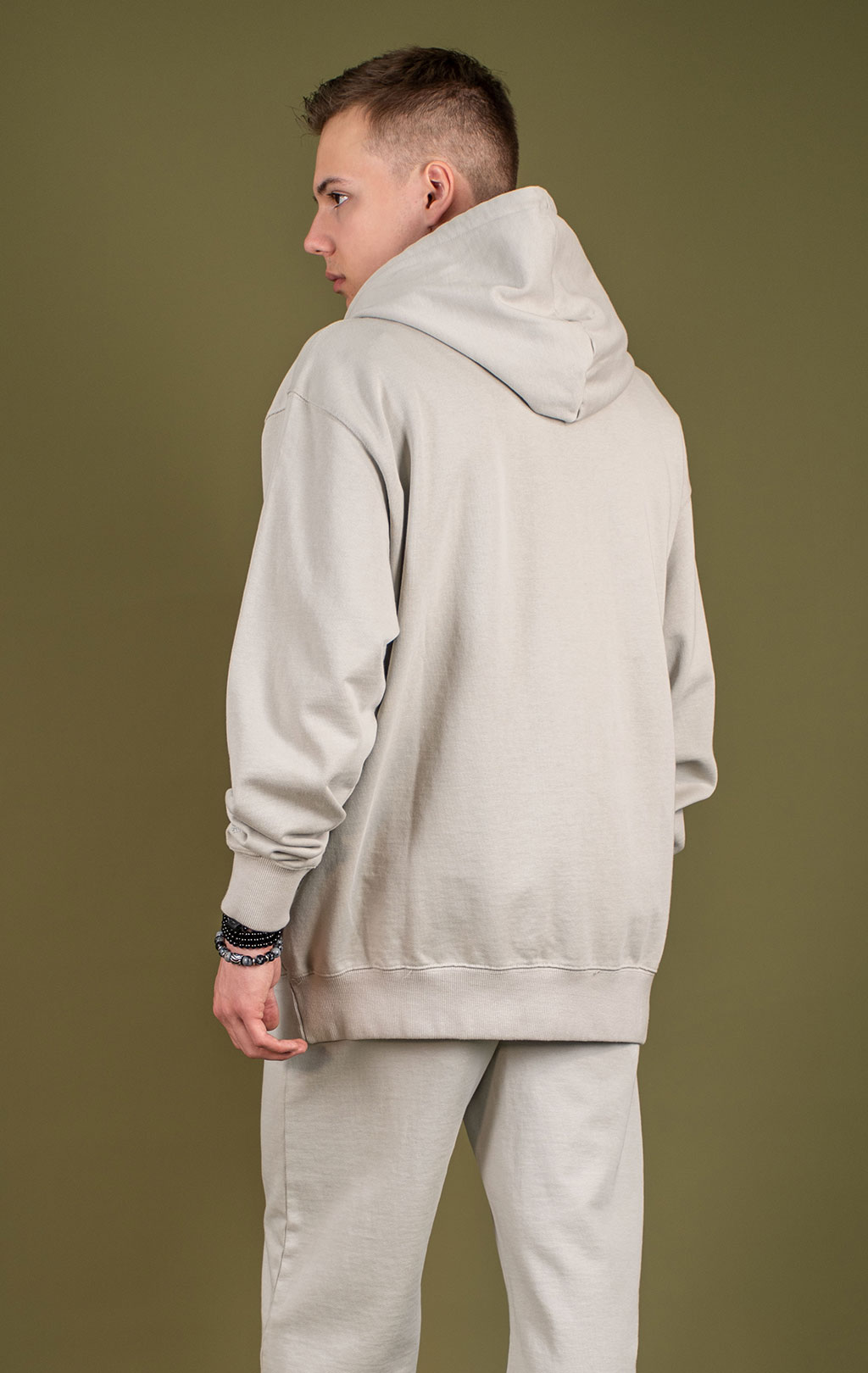 Толстовка ALPHA INDUSTRIES ESSENTIAL FRENCH TERRY HOODIE GEN-II SS 25 m light gray 