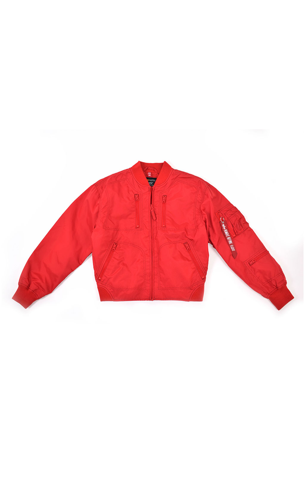 Женская ветровка ALPHA INDUSTRIES RECON UTILITY original fit spicy red 