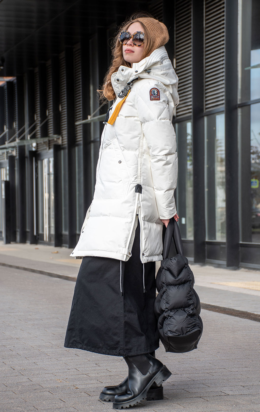 Женская куртка-пуховик PARAJUMPERS LONG BEAR FW 24/25 purity 