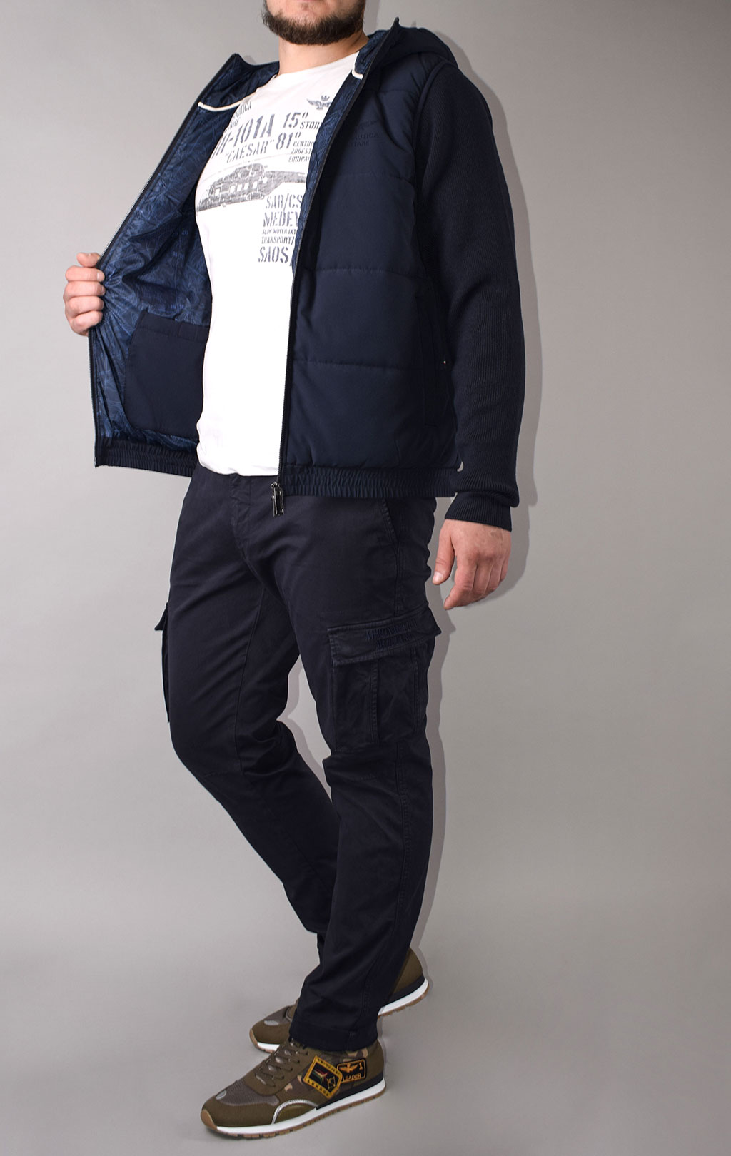 Куртка AERONAUTICA MILITARE FW 20/21/CN blue navy (AF 410) 