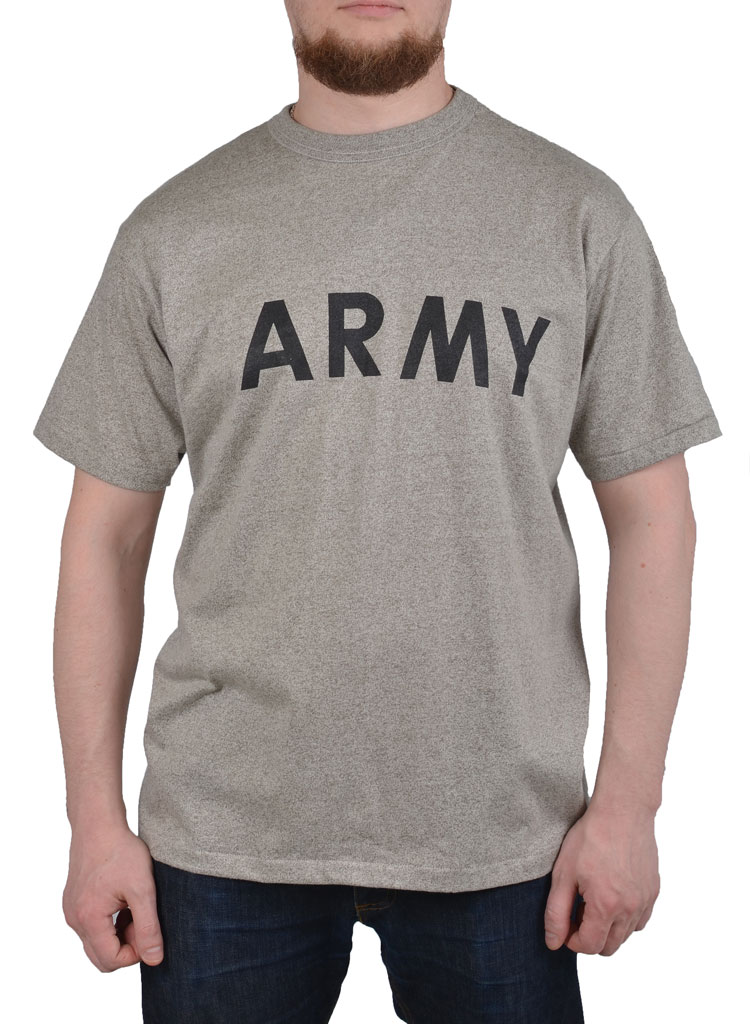 Футболка спортивная ARMY grey США