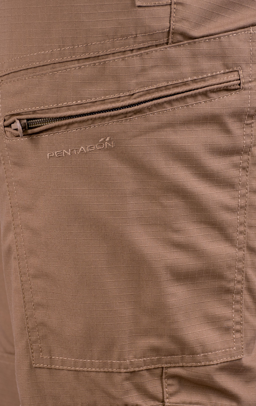 Брюки тактические Pentagon YPERO big size хлопок35%/полиэстер65% Rip-Stop coyote 05035 