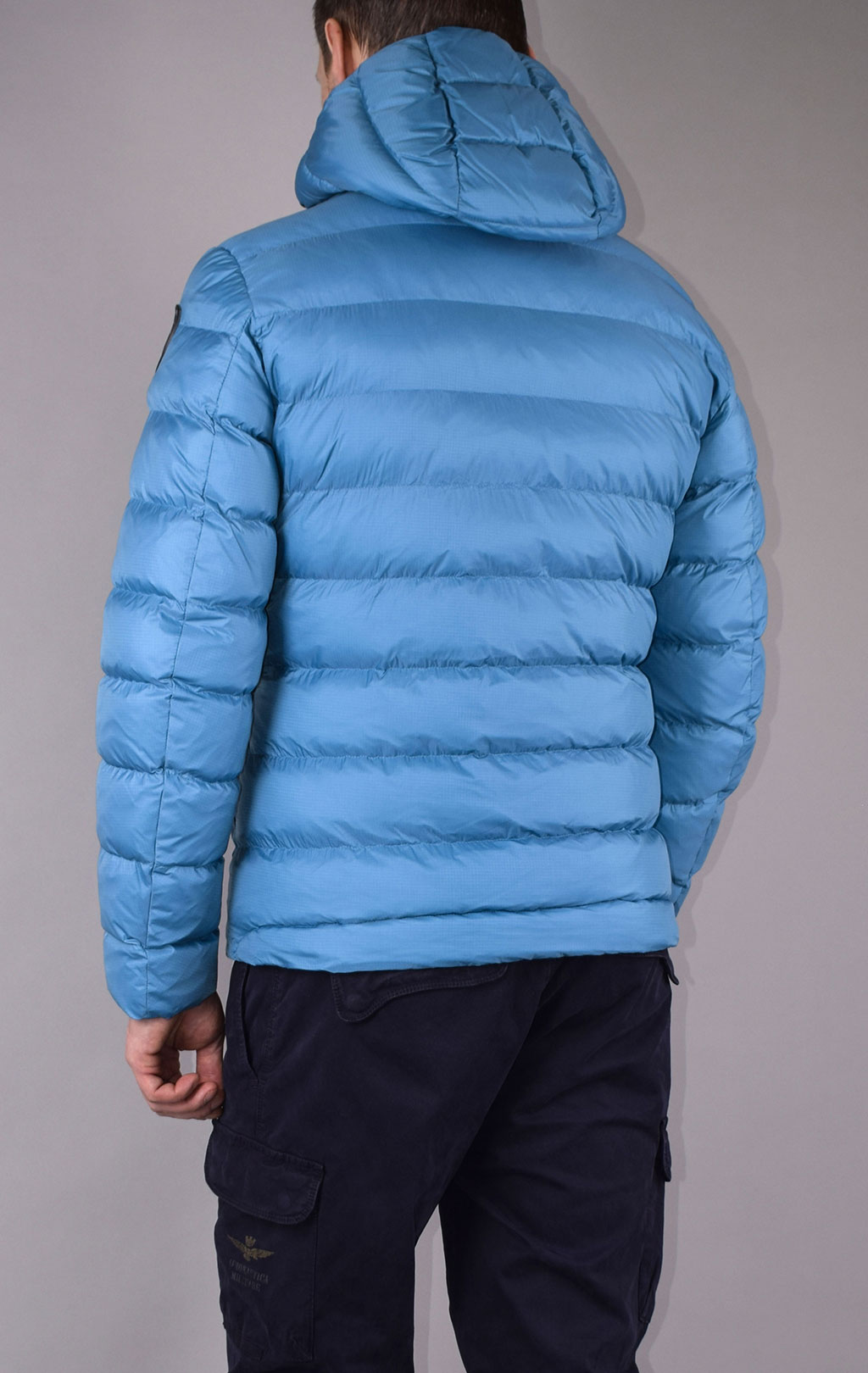 Куртка-пуховик лёгкая BLAUER SHORT JACKET FW 19/20 light blue (005486) 