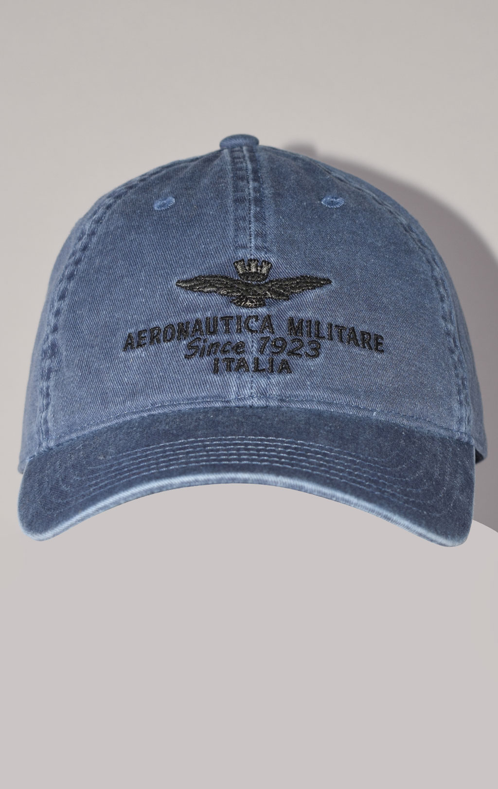 Бейсболка AERONAUTICA MILITARE SS 23/CN blue (HA 1102)