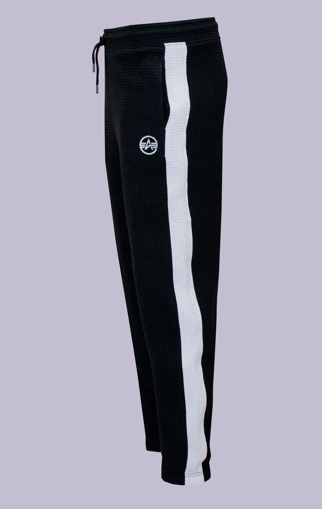 Брюки спортивные джоггеры ALPHA INDUSTRIES STUDIO WAFFLE JOGGER black 