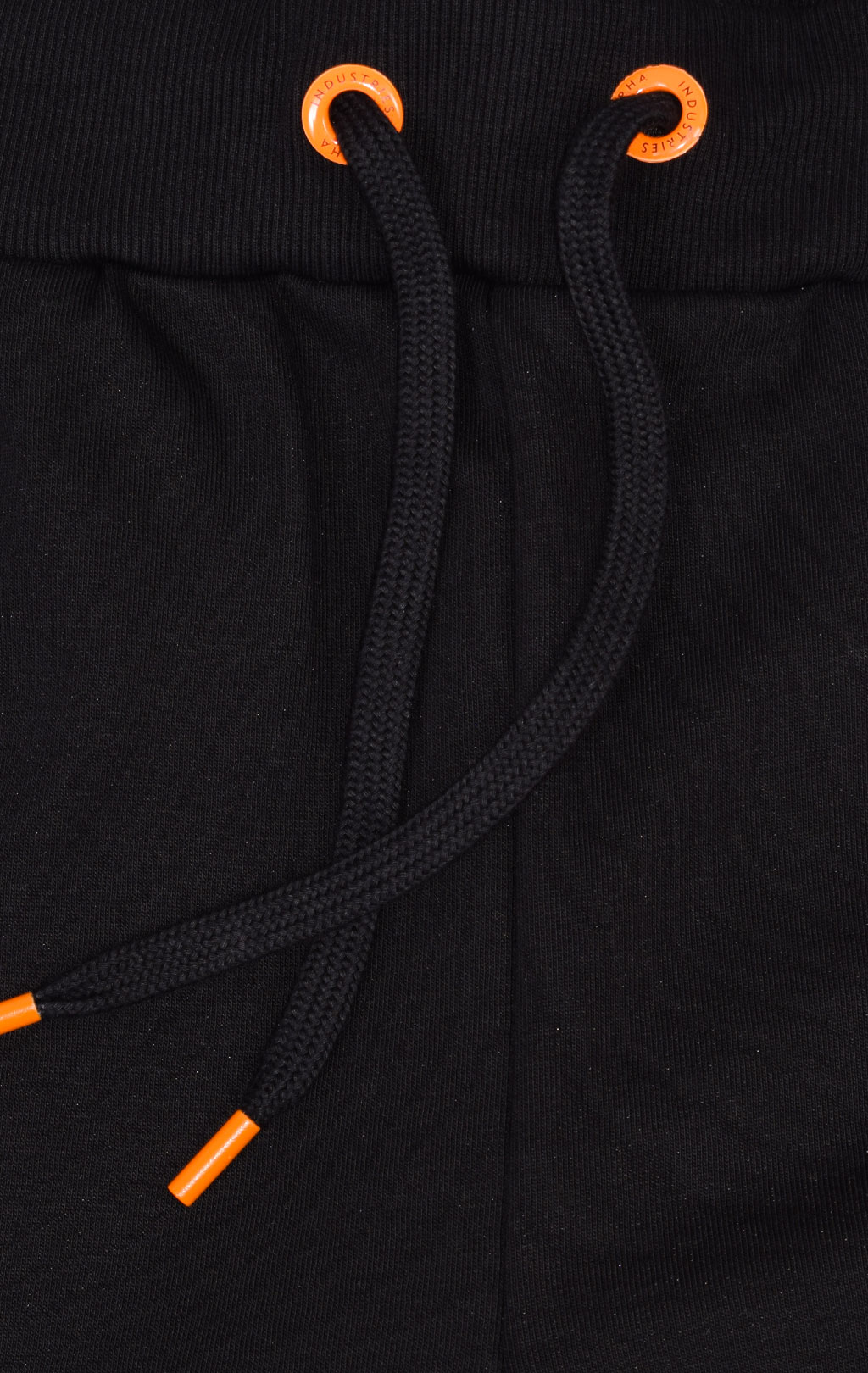 Брюки спортивные джоггеры ALPHA INDUSTRIES DEFENCE JOGGER black/orange 