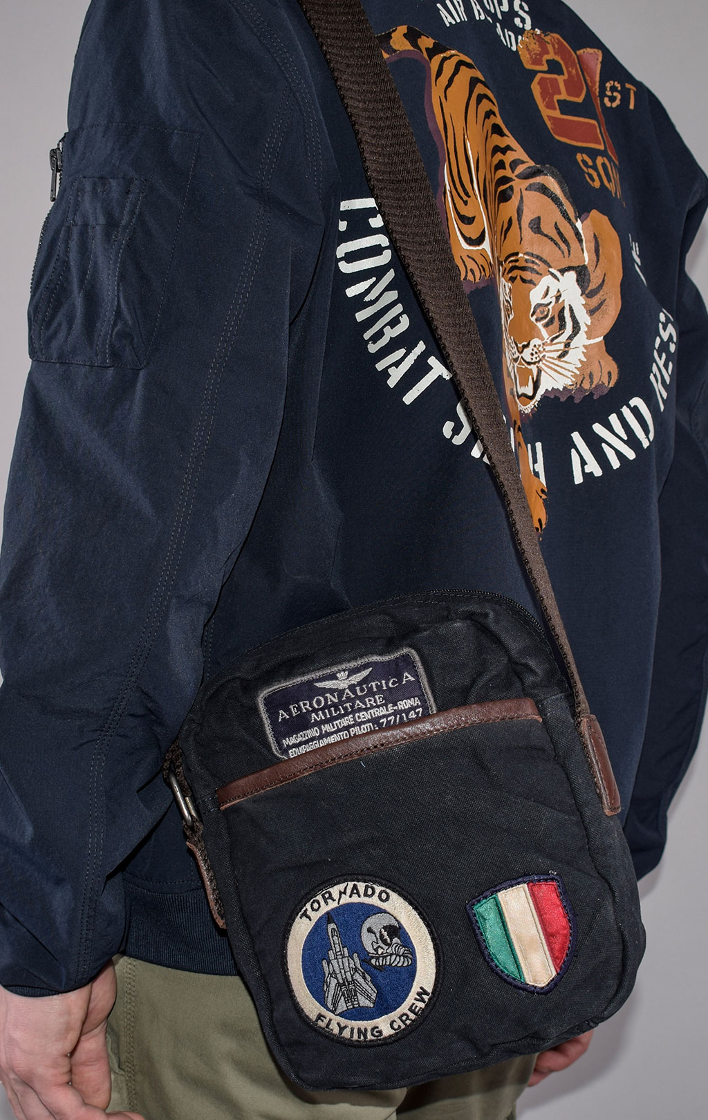 Сумка AERONAUTICA MILITARE SS 20/IN blue navy (BO 1036) 