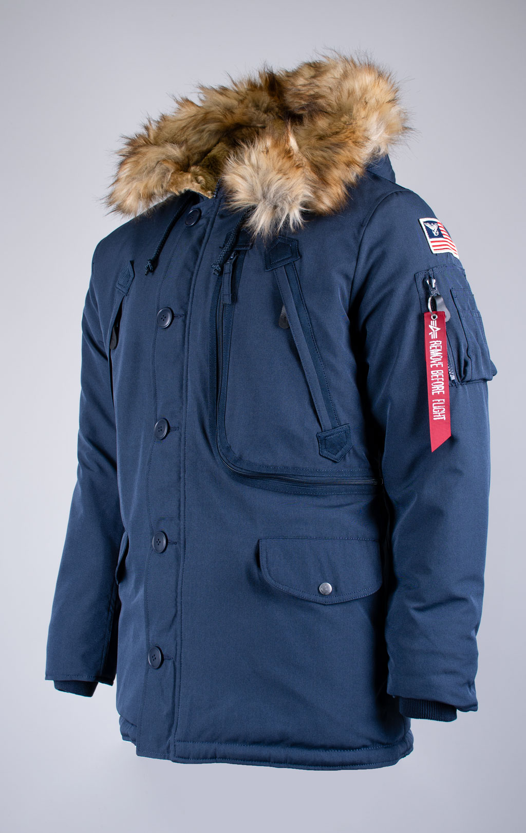 Аляска ALPHA INDUSTRIES POLAR rep. blue 