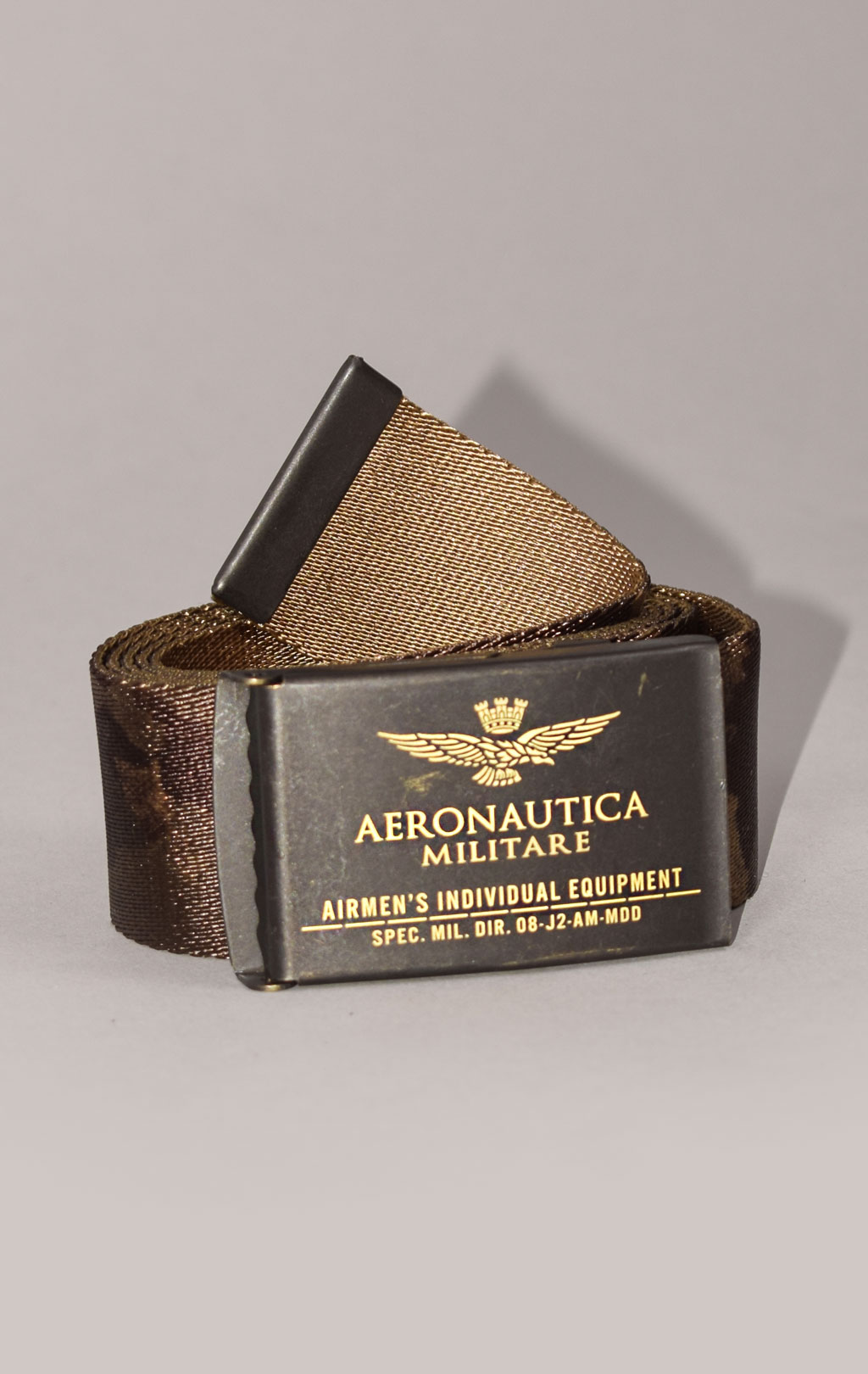 Ремень тканевый AERONAUTICA MILITARE FW 22/23/IT camouflage pilot (CI 288)