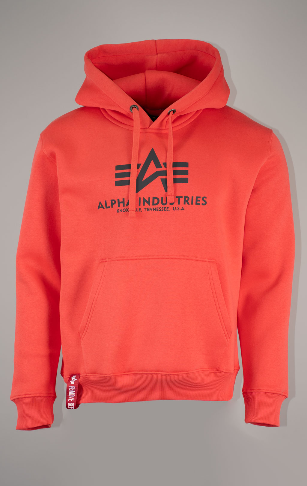 Толстовка ALPHA INDUSTRIES BASIC HOODY radiant red 