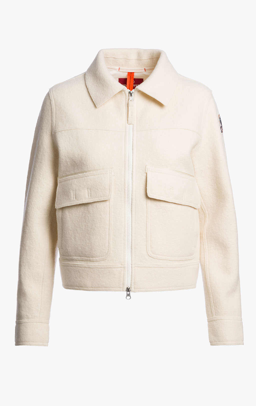 Женская куртка PARAJUMPERS AMALU шерсть FW 26/27 warm ivory 