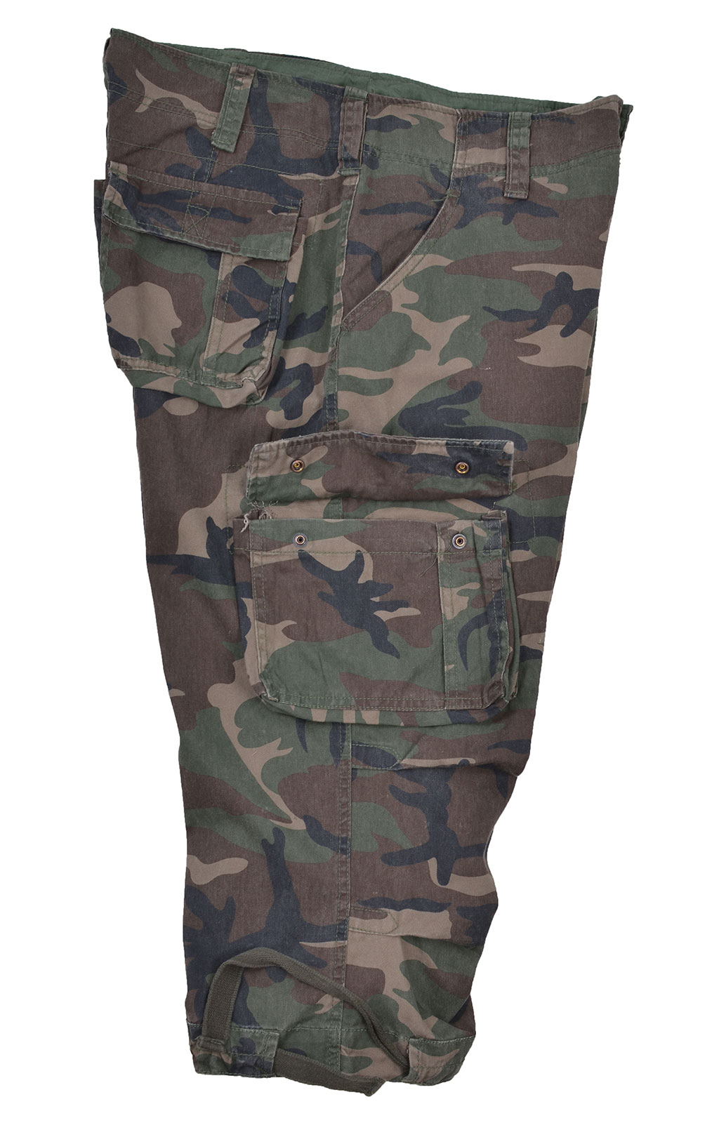 Шорты бриджи BRANDIT Urban Legend 3/4 camo woodland 