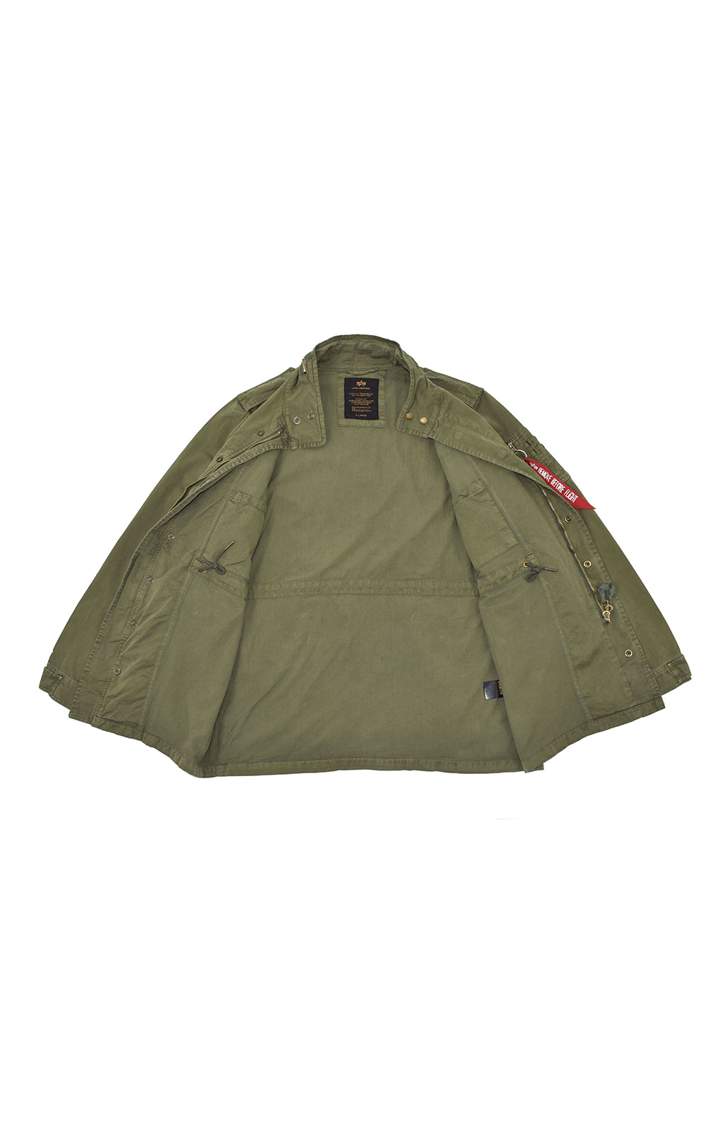 Ветровка ALPHA INDUSTRIES HUNTINGTON M-65 dark olive 