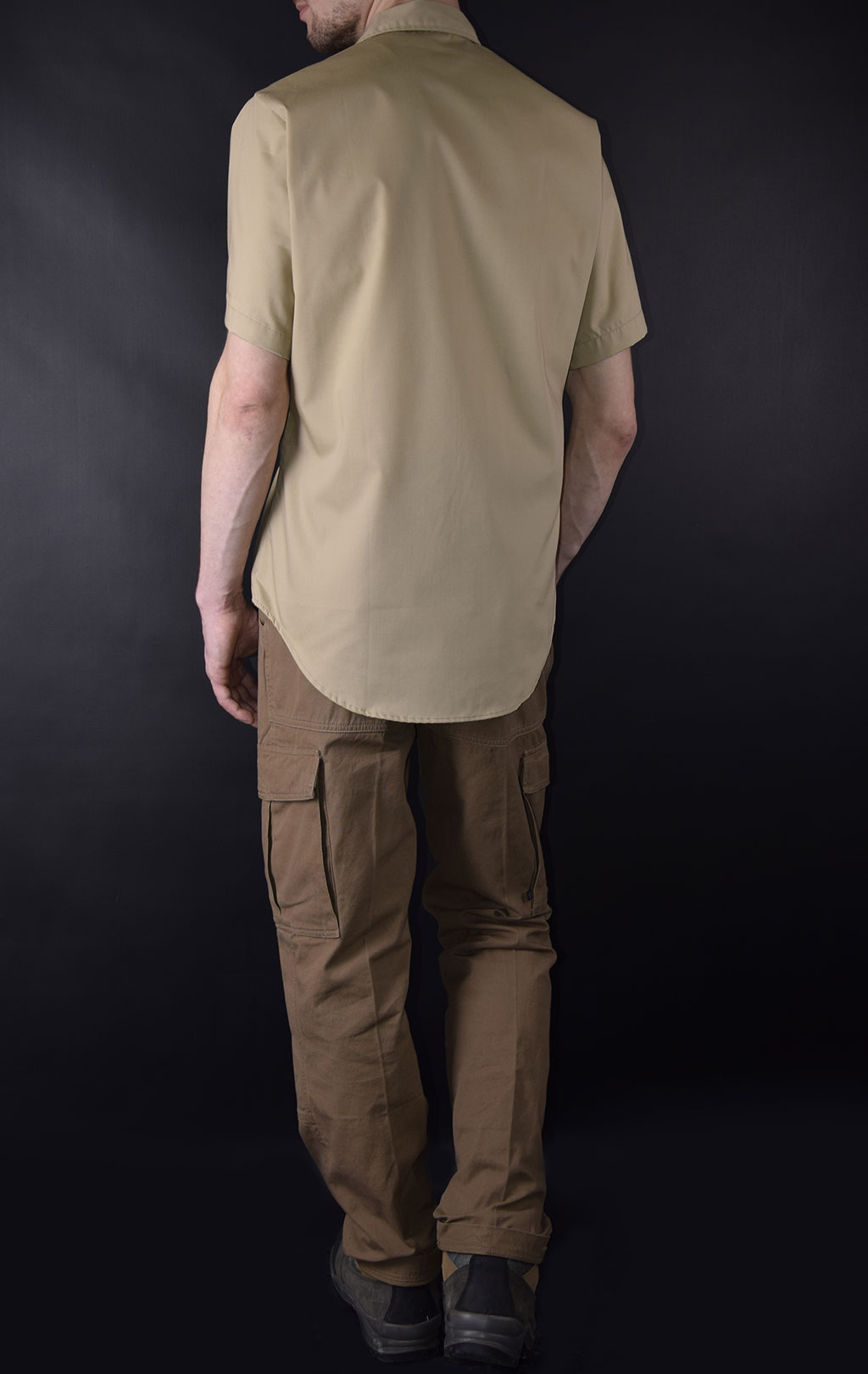 Рубашка Institution Shirt khaki США