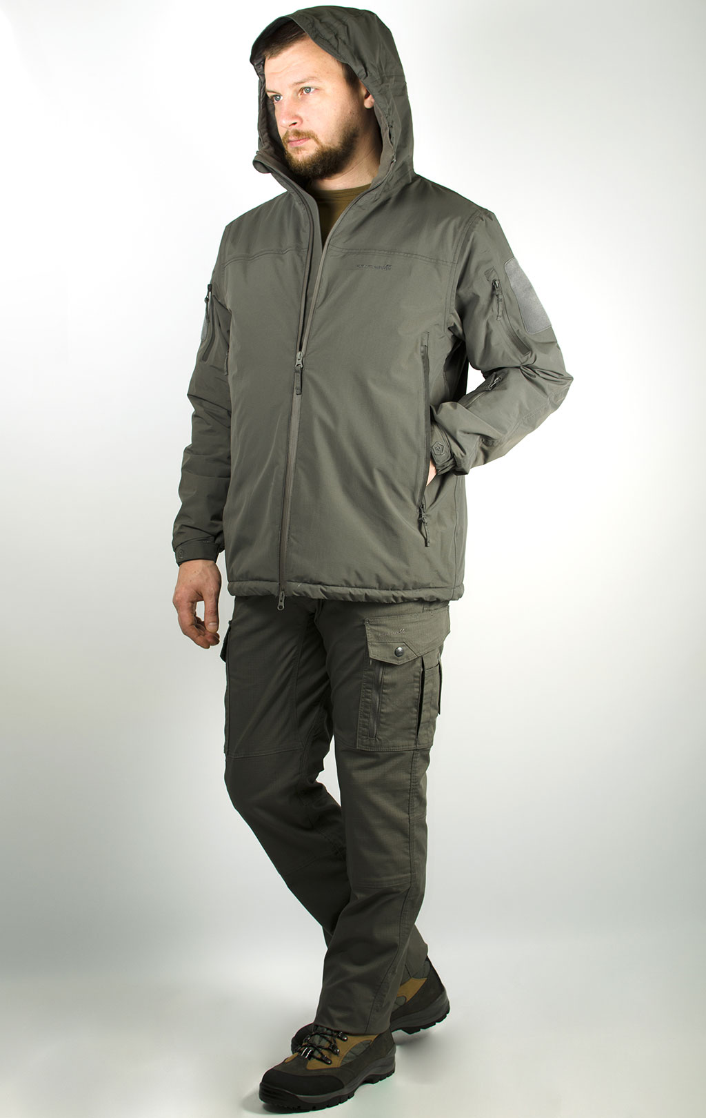 Куртка тактическая Pentagon LCP Primaloft grey cinder 01004 