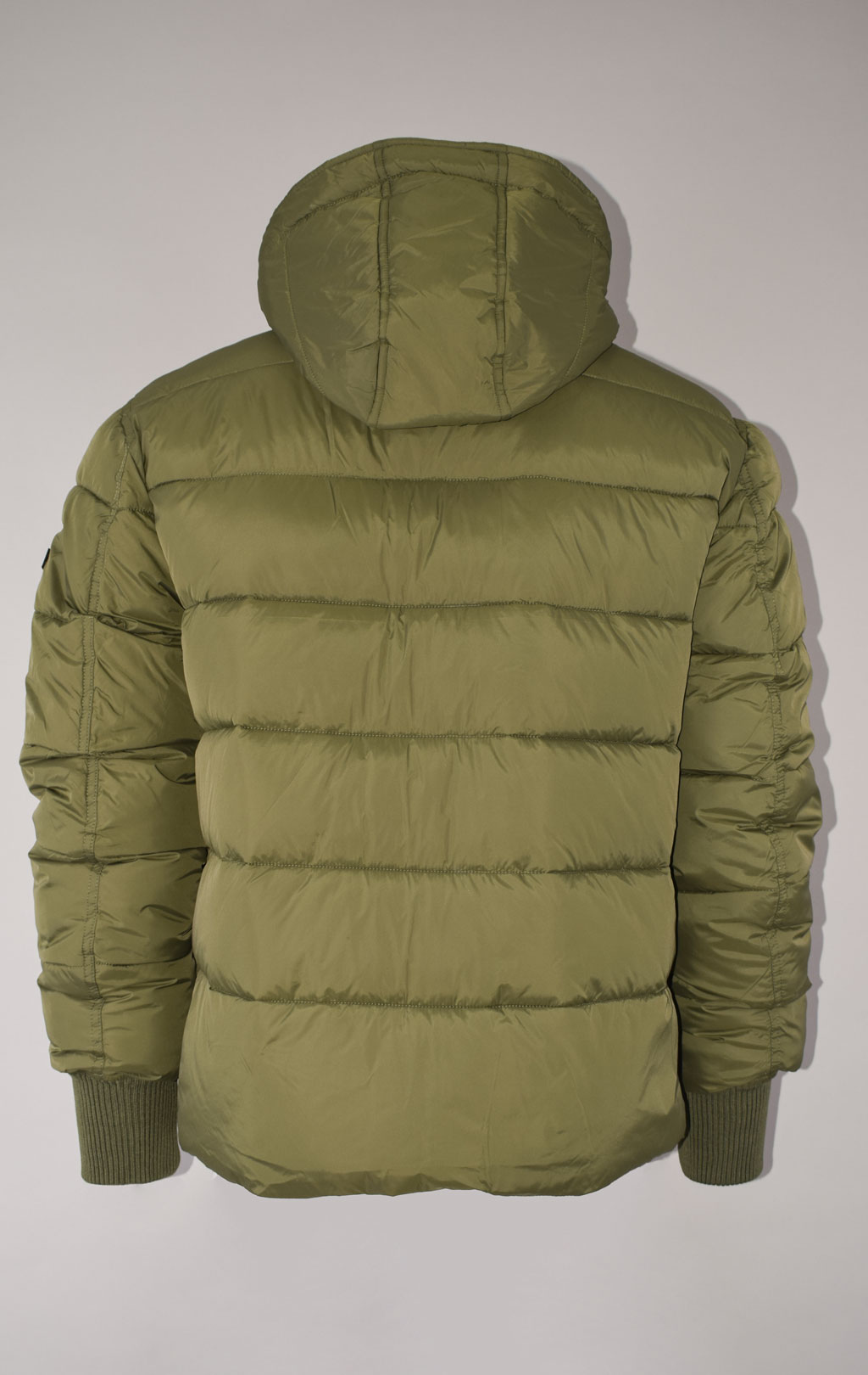 Куртка ALPHA INDUSTRIES HOODED PUFFER ALPHA FD dark green 