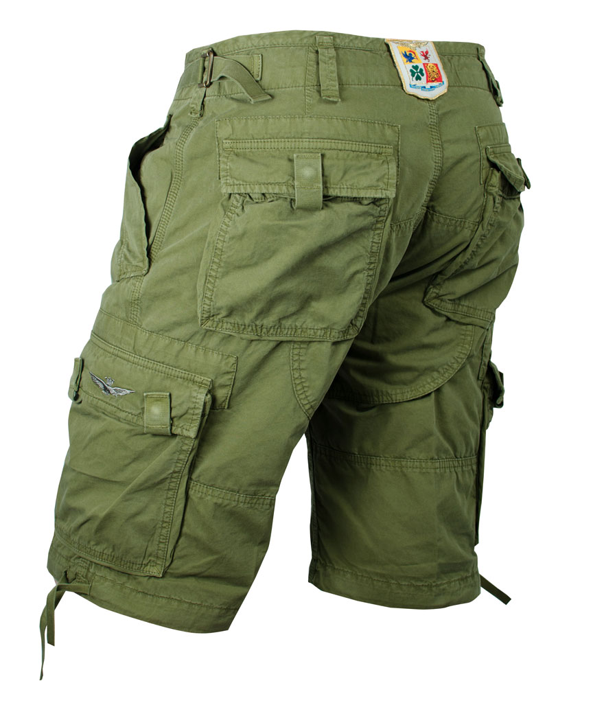 Шорты AERONAUTICA MILITARE verde oliva (BE 003) 