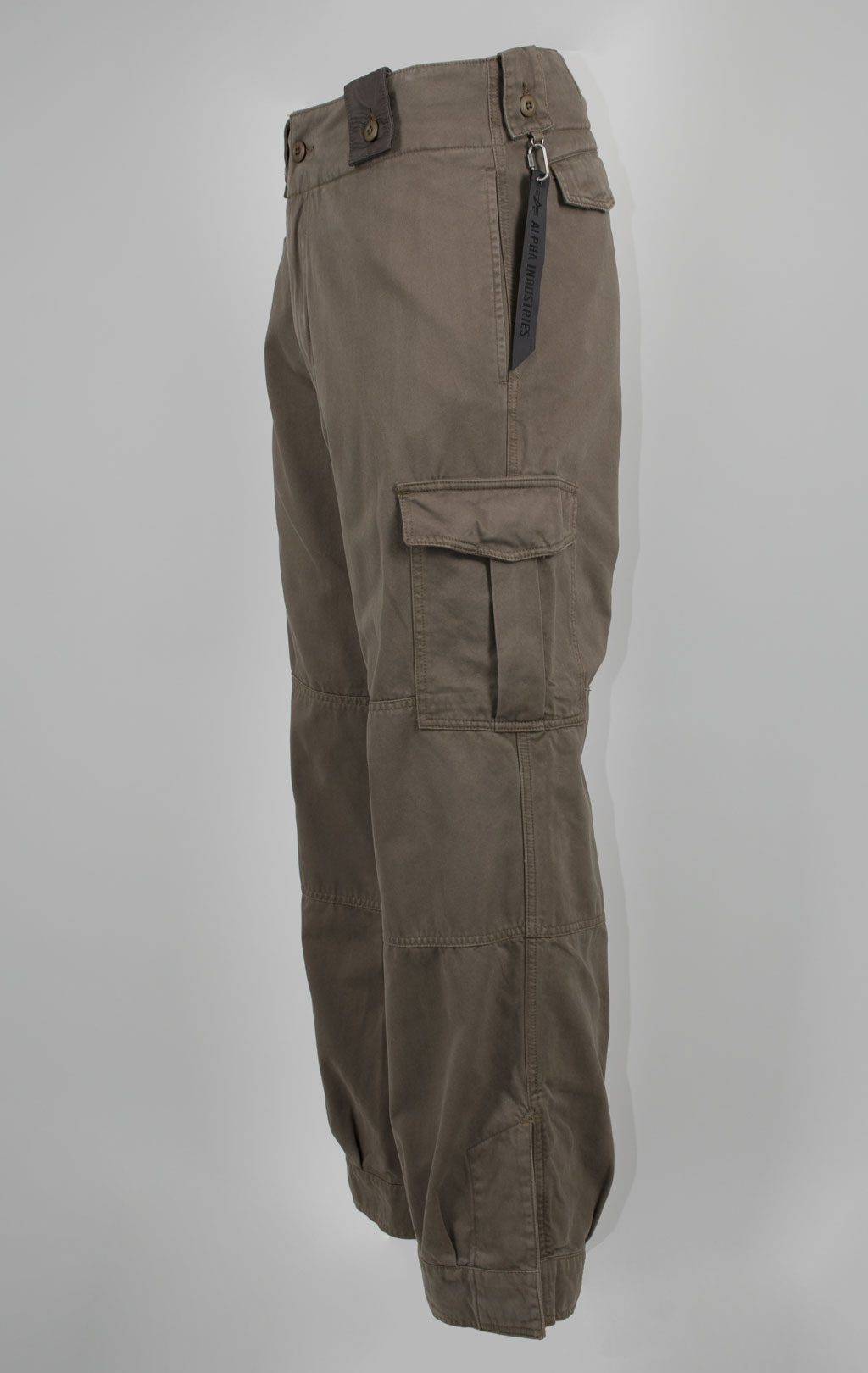 Брюки-карго ALPHA INDUSTRIES BELGIAN PANT M-64 плотные FW 24/25 coyote brown 