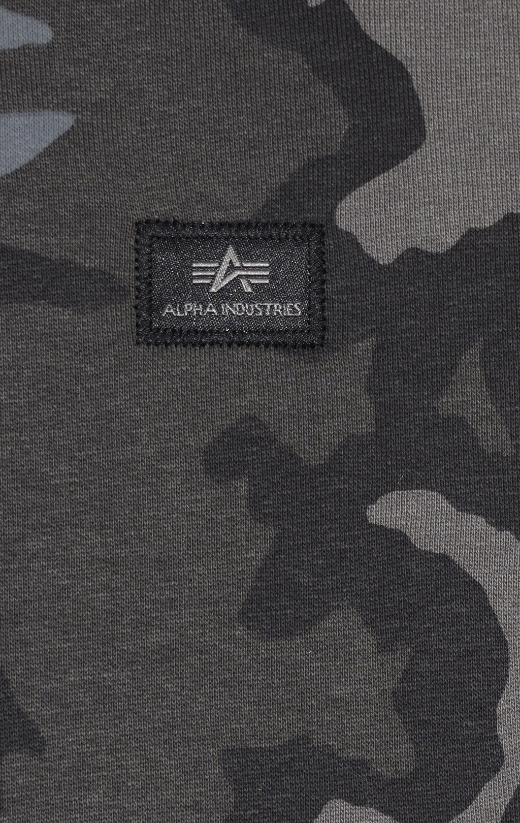 Толстовка ALPHA INDUSTRIES X-FIT ZIP HOODY black camo 