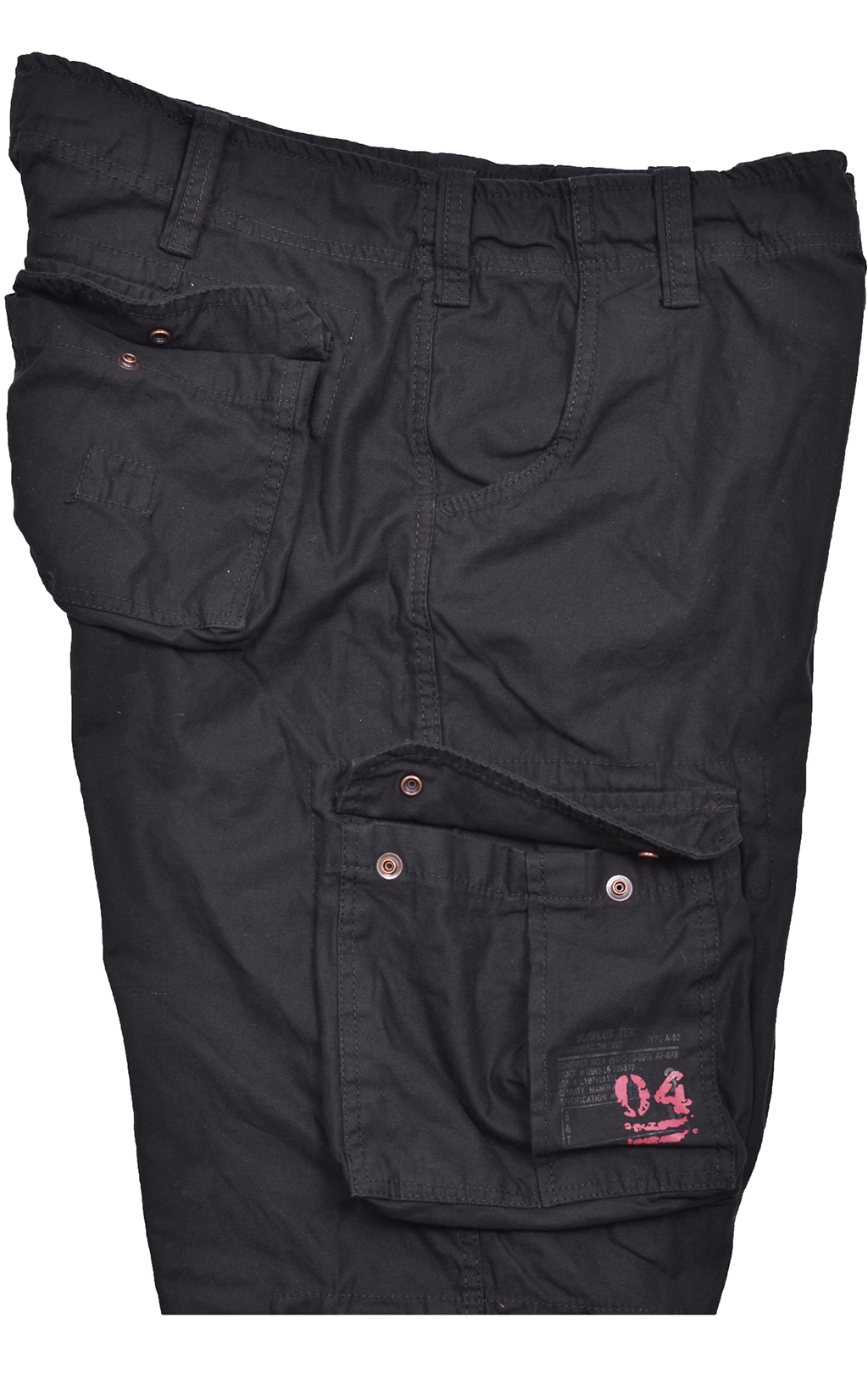 Брюки-карго Surplus AIRBORNE VINTAGE big size black 