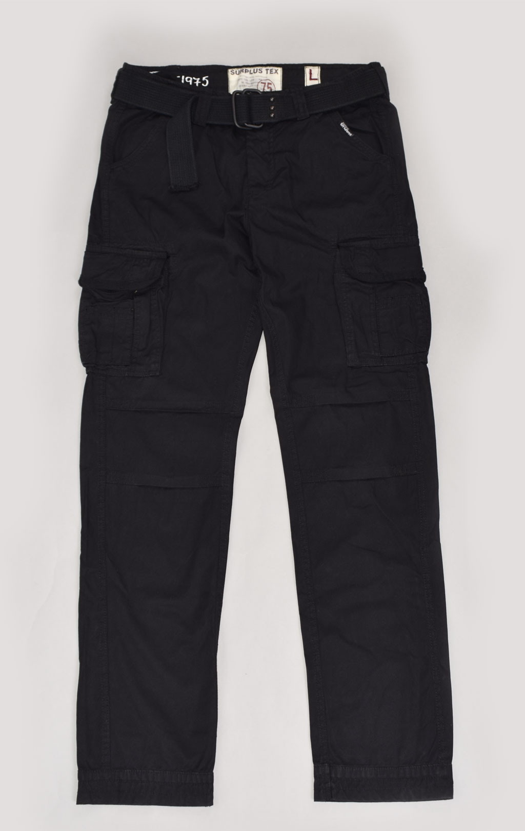 Брюки-карго Surplus PREMIUM SLIMMY black 