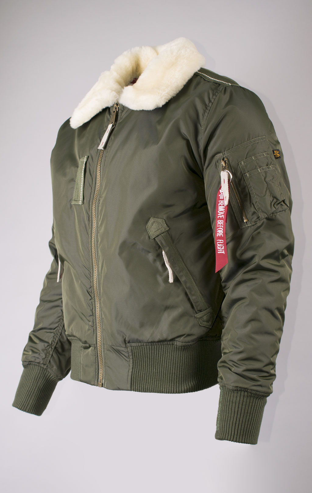 Куртка-пилот ALPHA INDUSTRIES INJECTOR-III dark green 