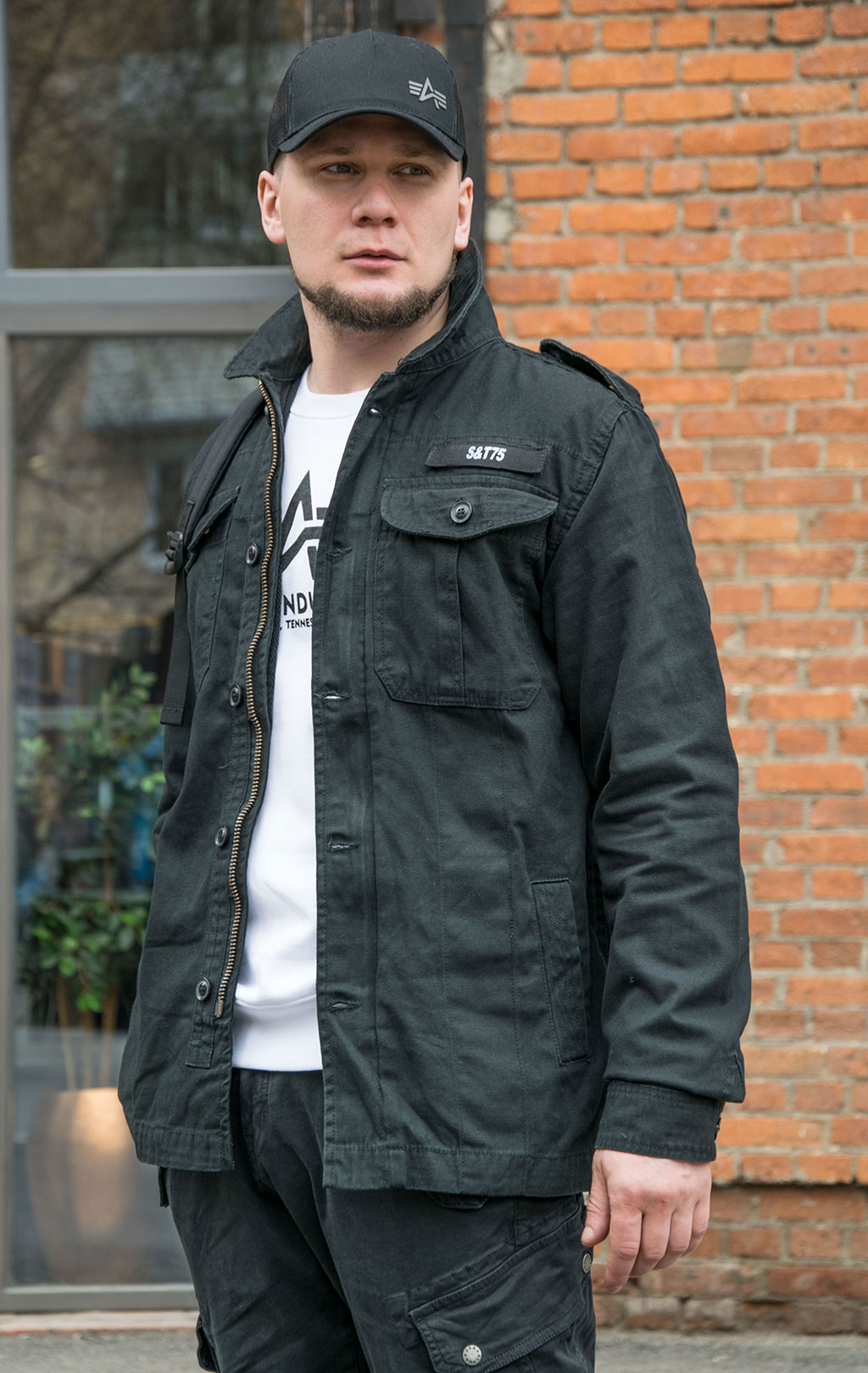 Ветровка Surplus HERITAGE black 