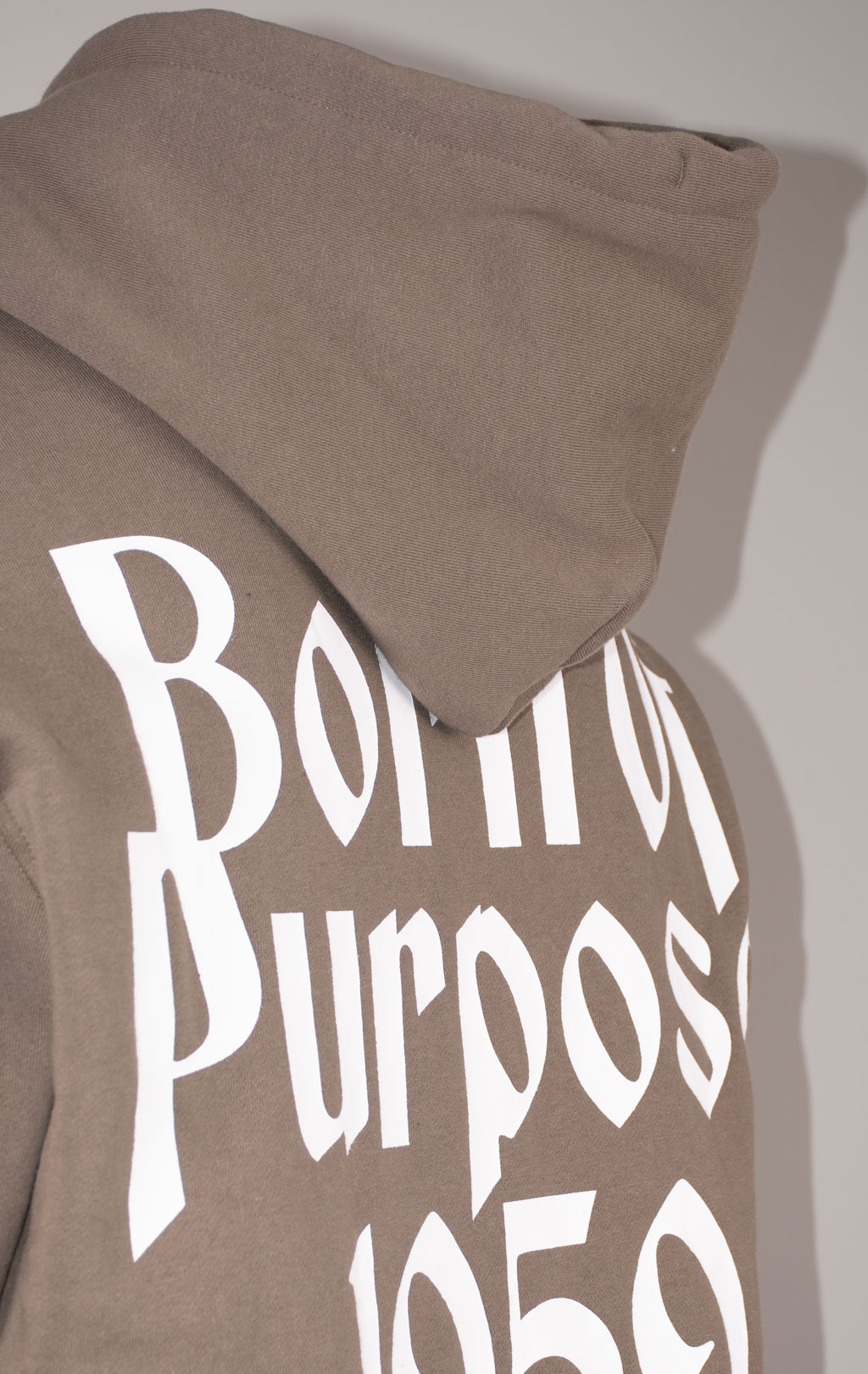 Толстовка ALPHA INDUSTRIES BORN OF PURPOSE HOODIE FW 24/25 coyote brown 