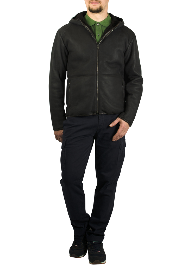 Куртка Giancarlo Rossi GRPT+835 кожа black 