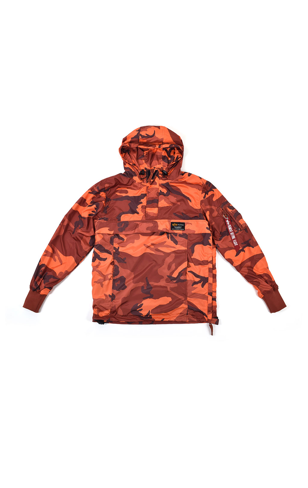 Анорак ALPHA INDUSTRIES GLIDER ANORAK orange camo 