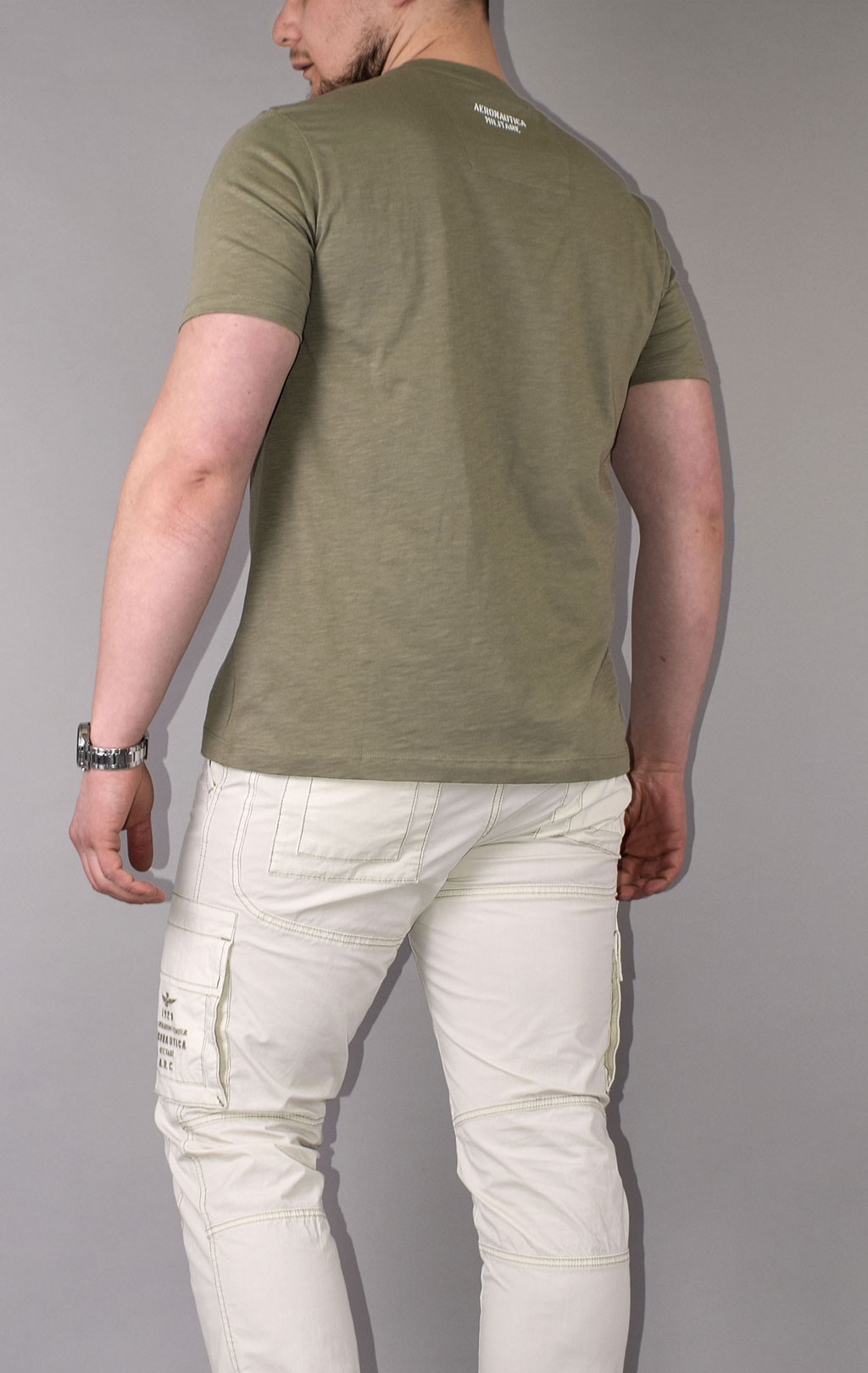 Футболка AERONAUTICA MILITARE SS 21/TR green (TS 1865) 