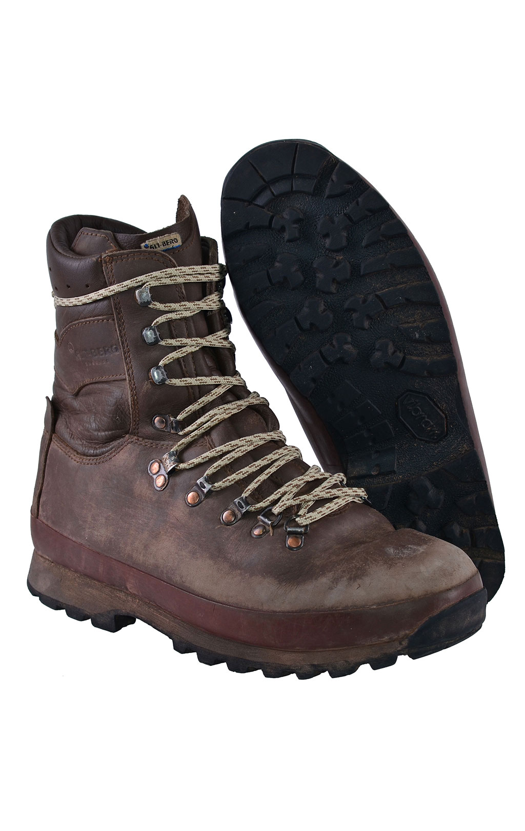 Ботинки-берцы Alt Berg DEFENDER Combat Boots brown б/у 