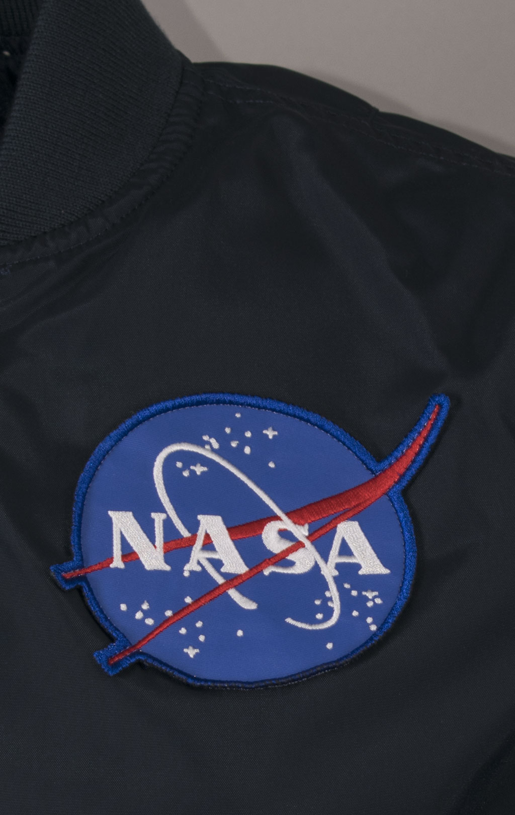 Женская ветровка-бомбер ALPHA INDUSTRIES TT NASA REVERSIBLE MA-1 rep. blue 