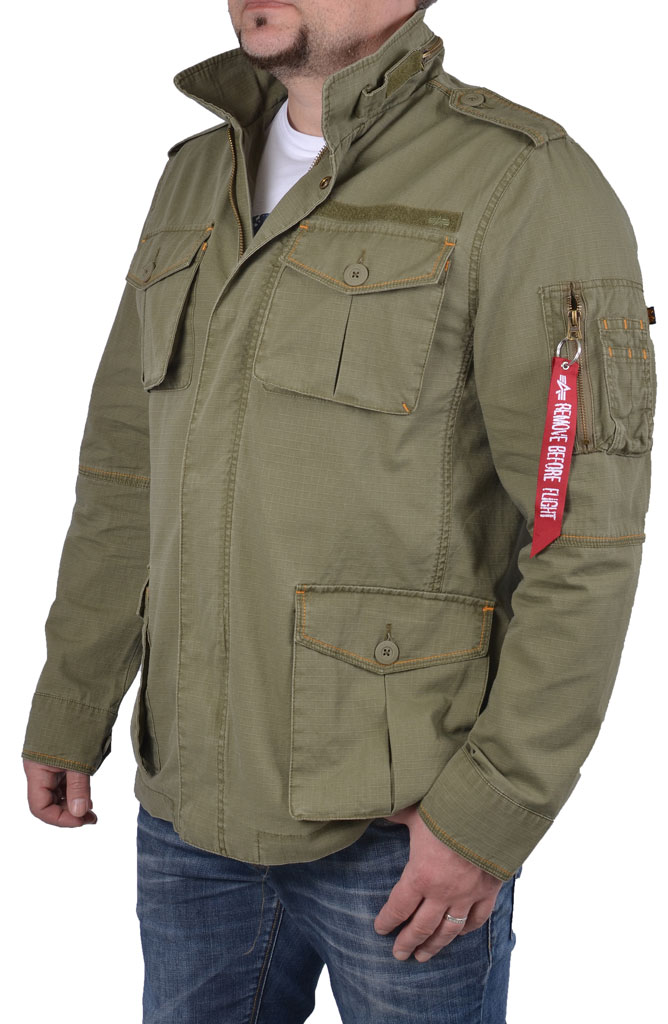 Ветровка ALPHA INDUSTRIES PORTLAND olive 