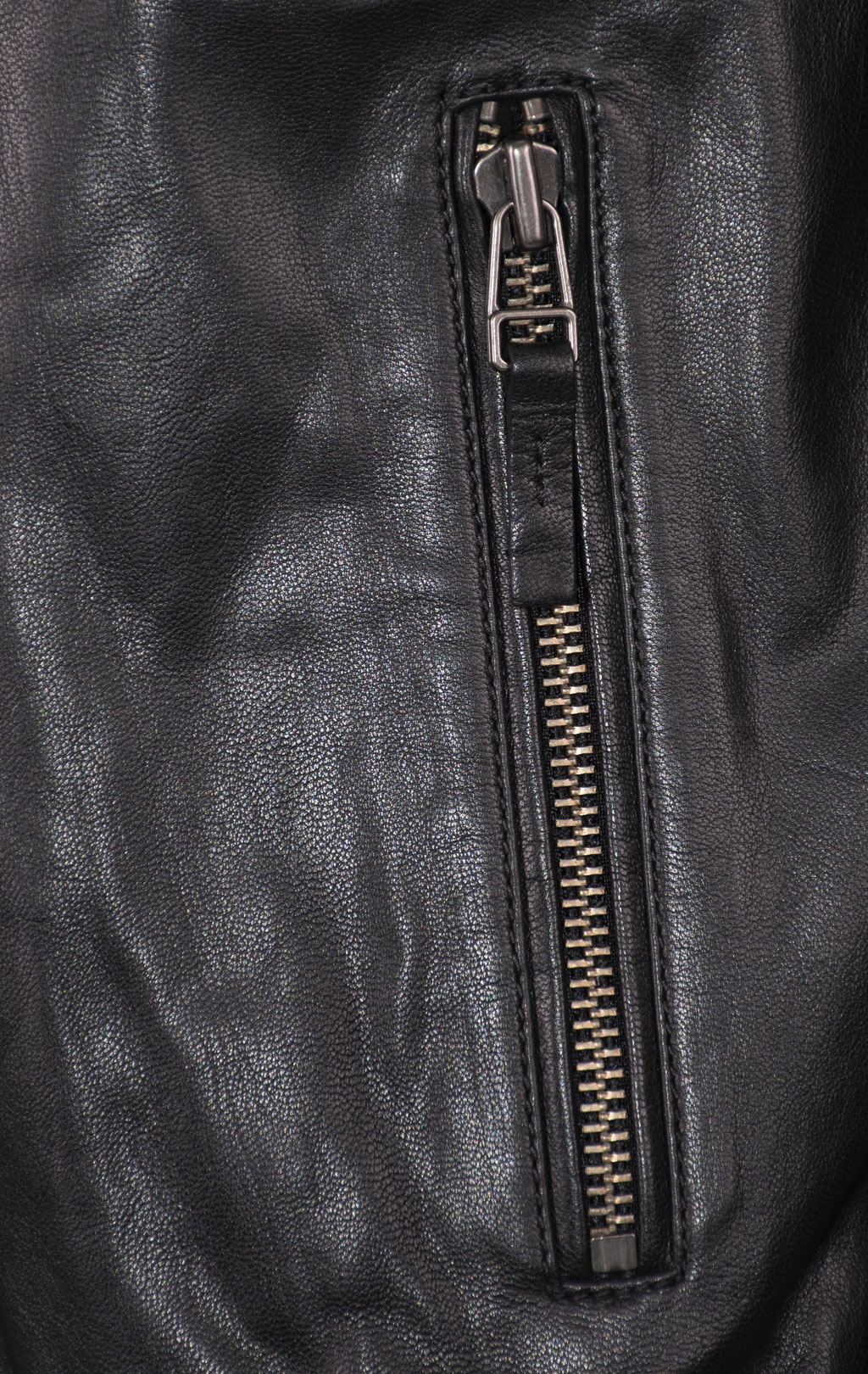 Куртка BLAUER кожа SS 24 m black (LO2417) 