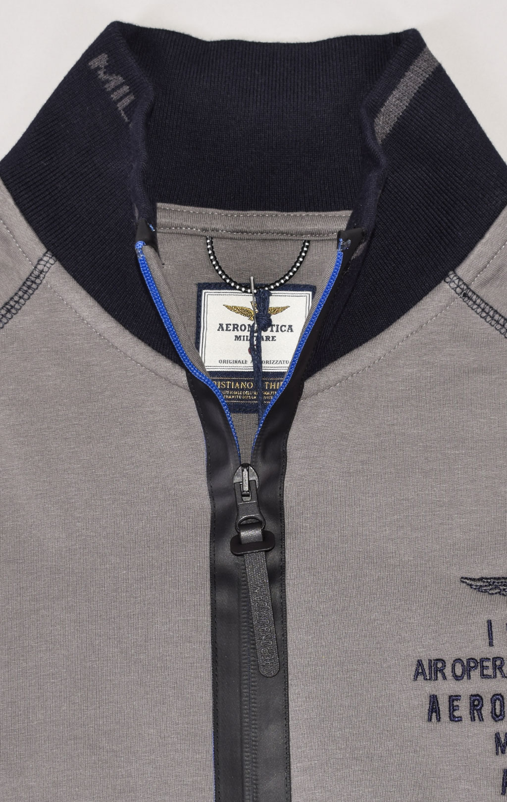Олимпийка AERONAUTICA MILITARE FW 21/22/TR grigio medio (FE 1635)