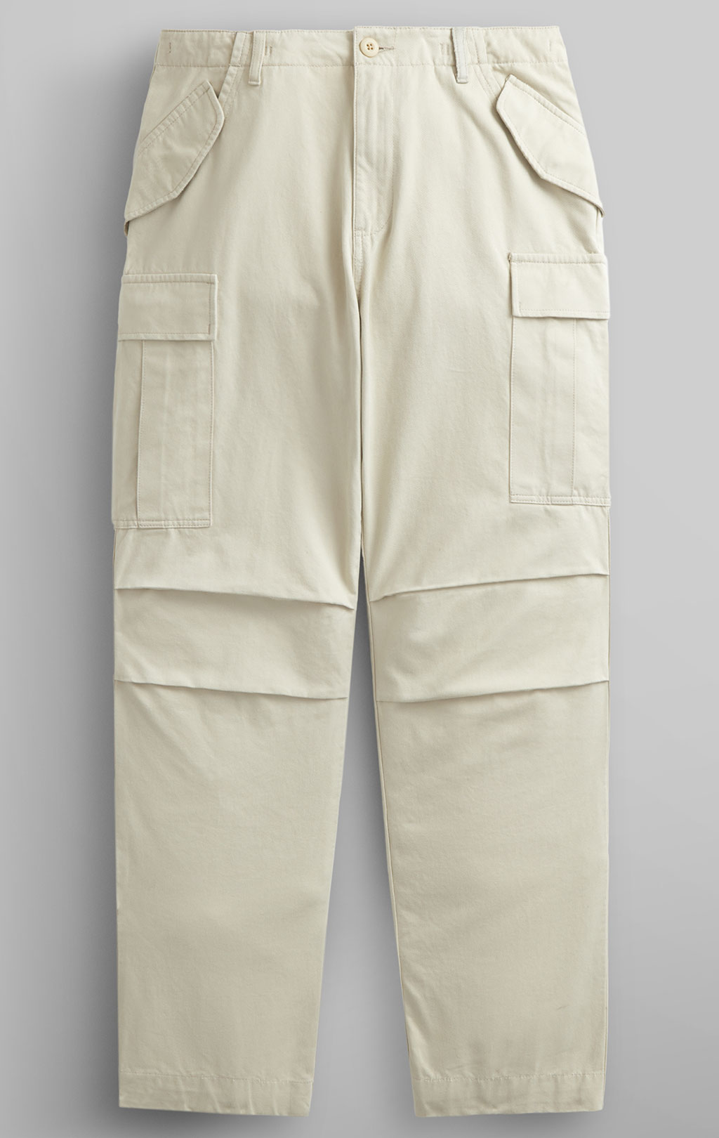 Брюки-карго парашюты ALPHA INDUSTRIES M-65 PANT плотные SS 24 m limestone 