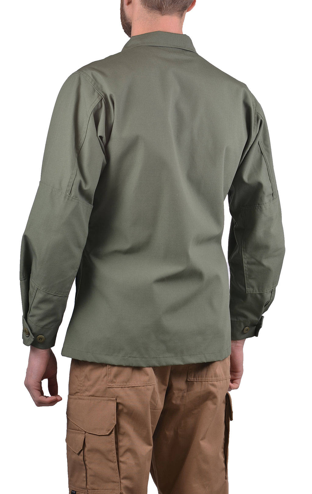 Китель полевой Tru-Spec BDU big size полиэстер Rip-Stop olive 
