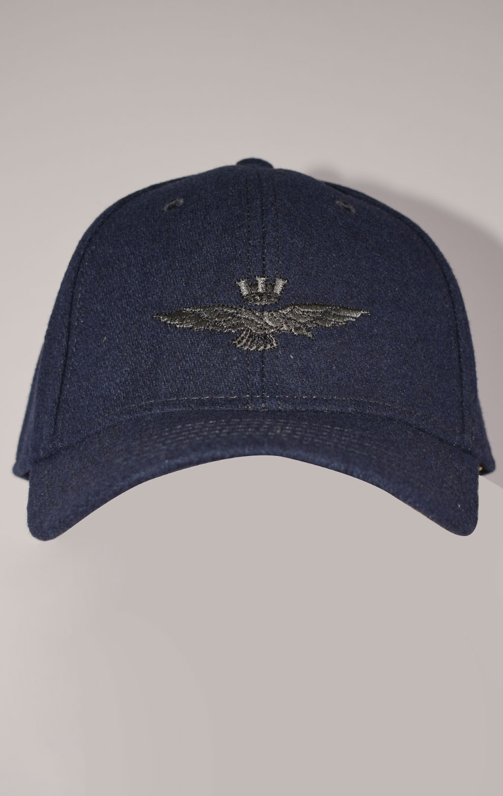 Бейсболка AERONAUTICA MILITARE шерсть FW 22/23/CN blue navy (HA 1085) 