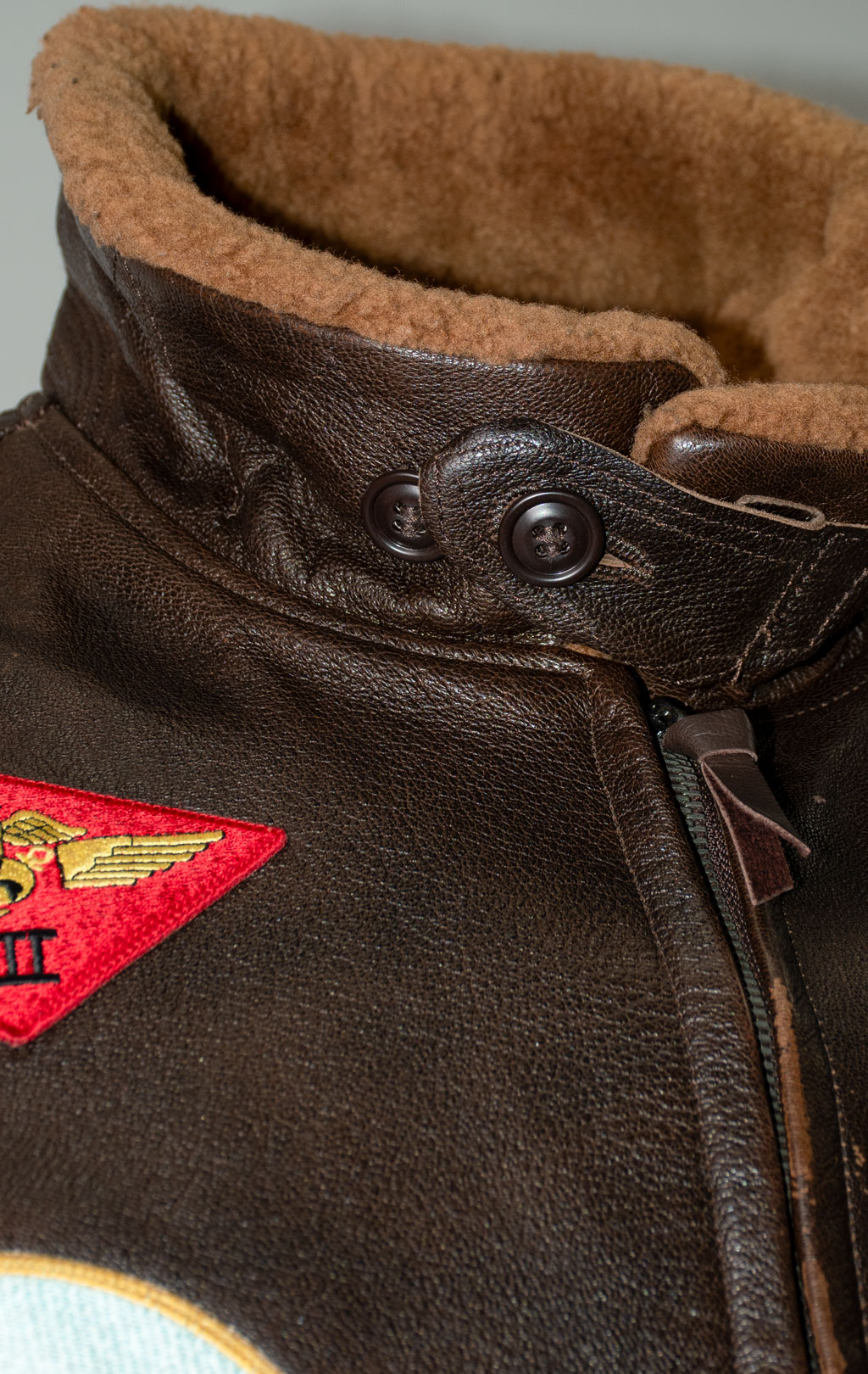 Куртка-пилот COCKPIT Movie Heroes big size G-1 кожа brown (Z201036T) 