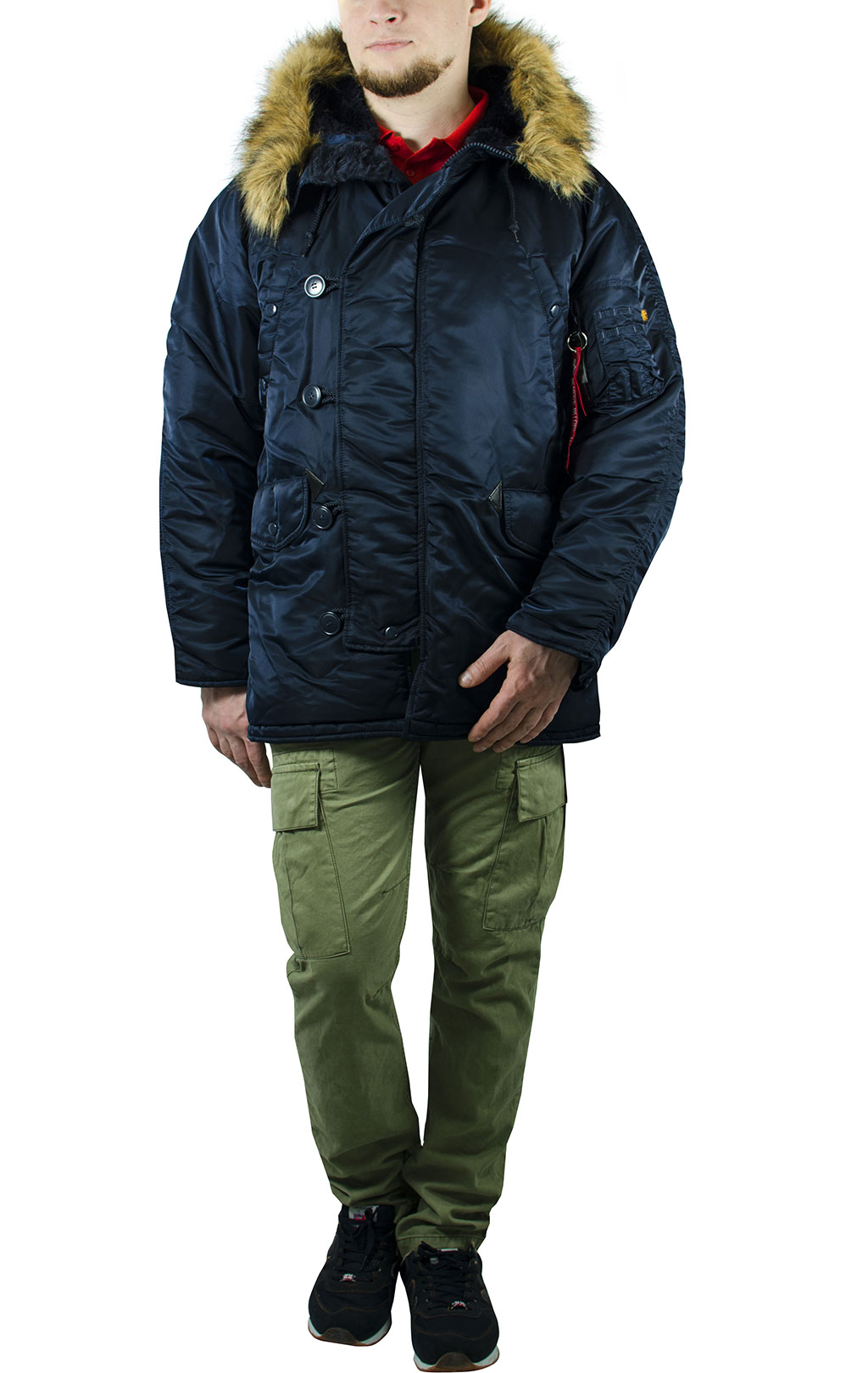 Аляска ALPHA INDUSTRIES CLASSIC N-3B rep. blue 