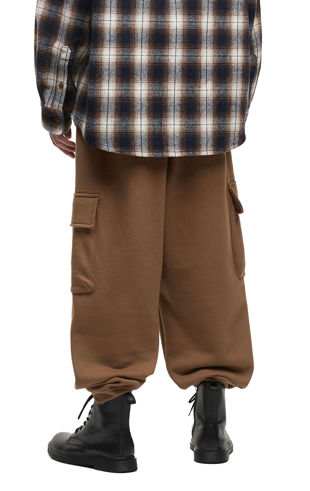 Брюки спортивные джоггеры ALPHA INDUSTRIES UNFRM CARGO SWEATPANTS FW 25/26 tan M001151 