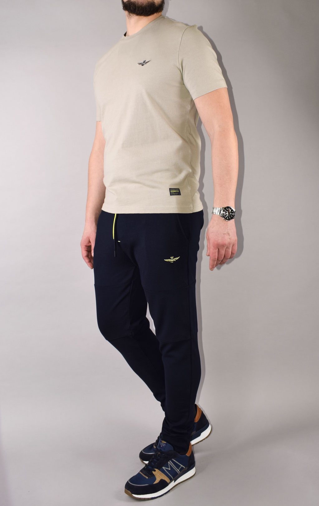 Футболка AERONAUTICA MILITARE SS 22/IN abbey stone (TS 1934)
