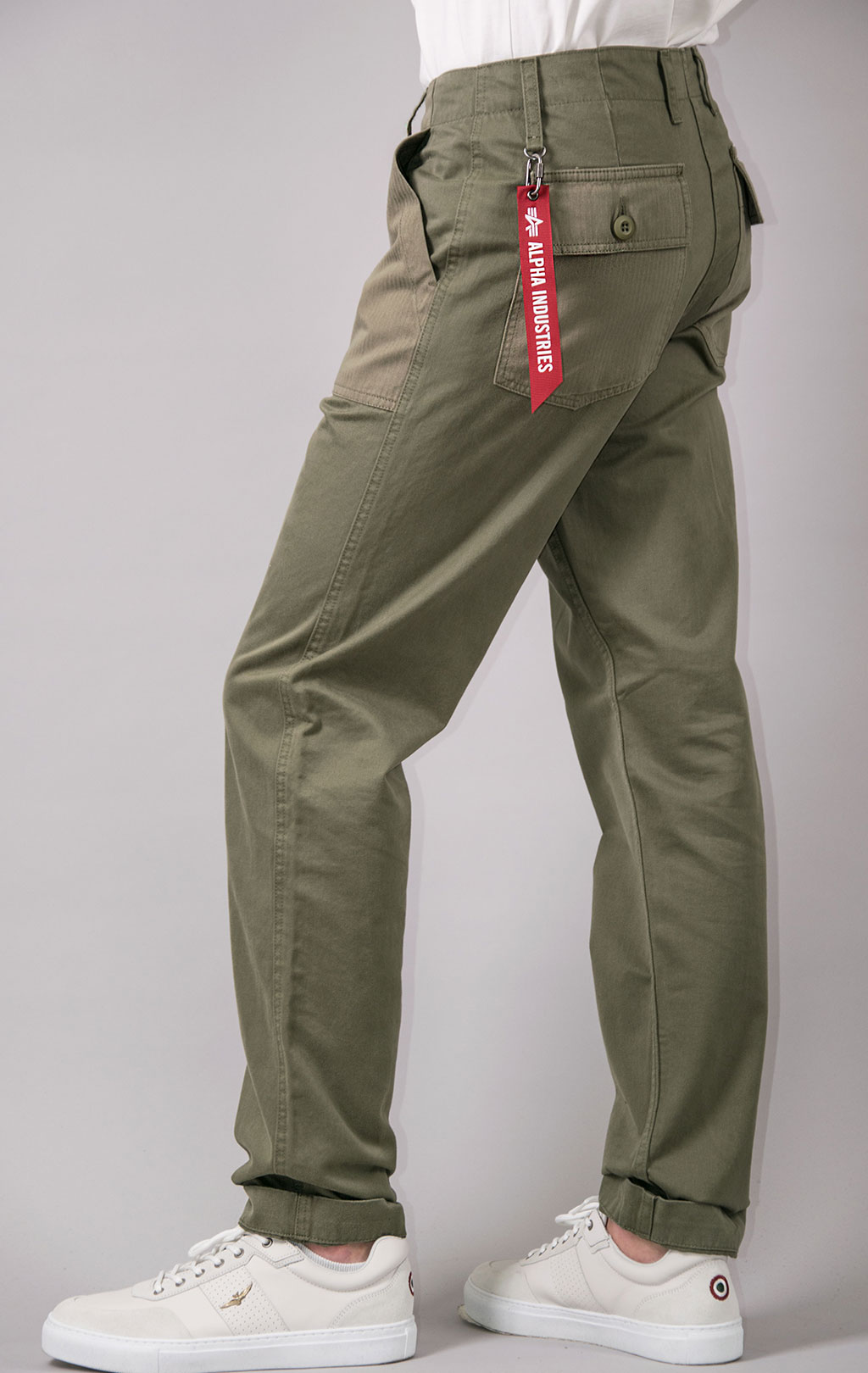 Брюки-карго ALPHA INDUSTRIES FATIGUE PANT dark olive 