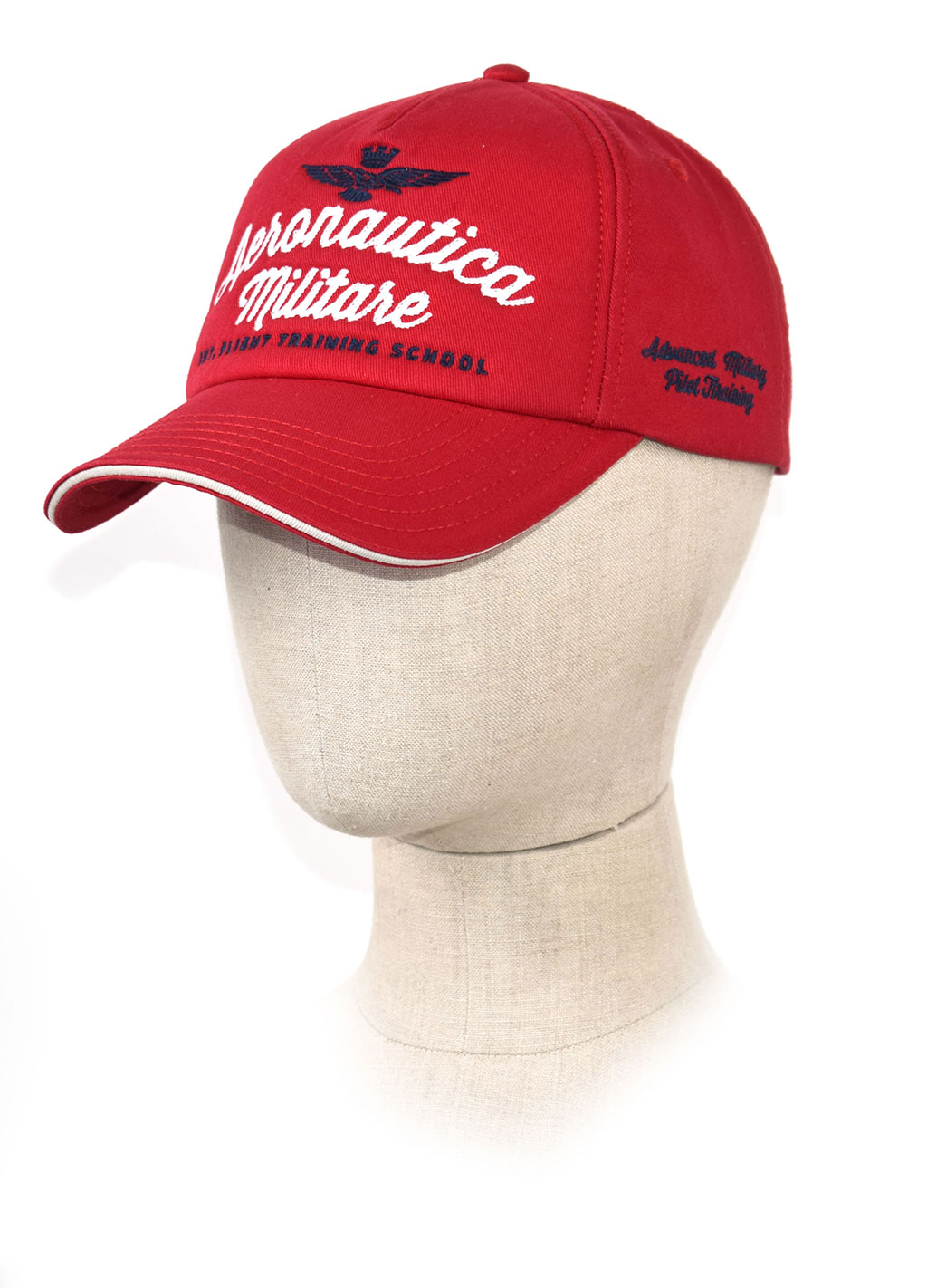 Бейсболка AERONAUTICA MILITARE SS 20/CN rosso (HA 1040)