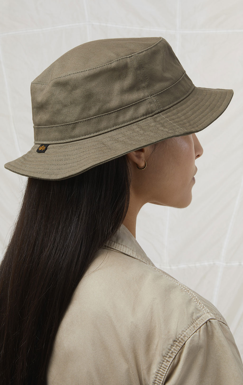 Панама ALPHA INDUSTRIES COTTON BUCKET HAT SS 23 olive 