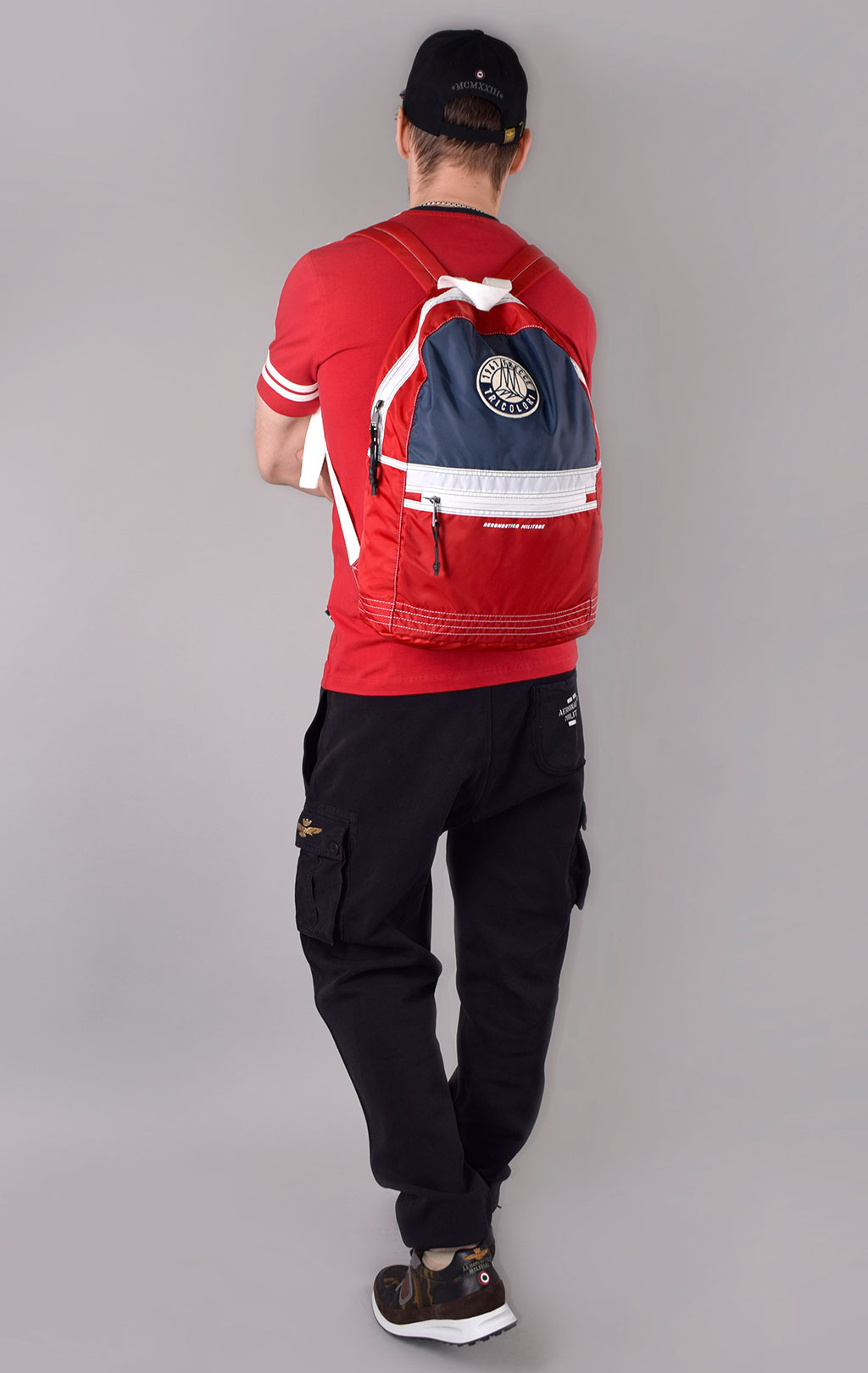 Футболка AERONAUTICA MILITARE SS 20 rosso (TS 1700)